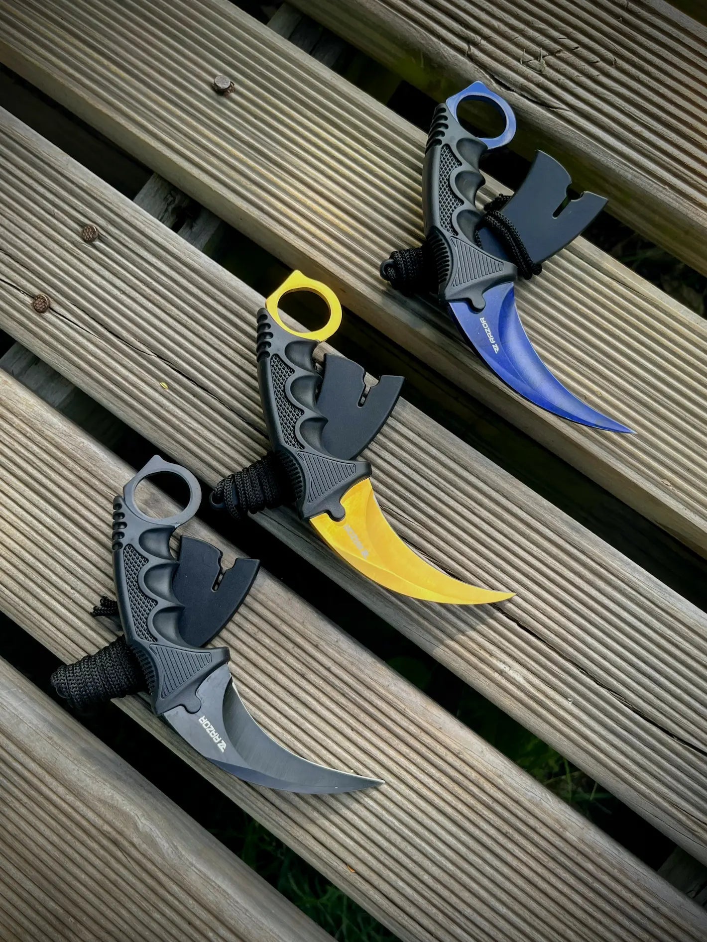 Karambits Garra Curva Doppler Fade CS:GO Colección Razor Trucos