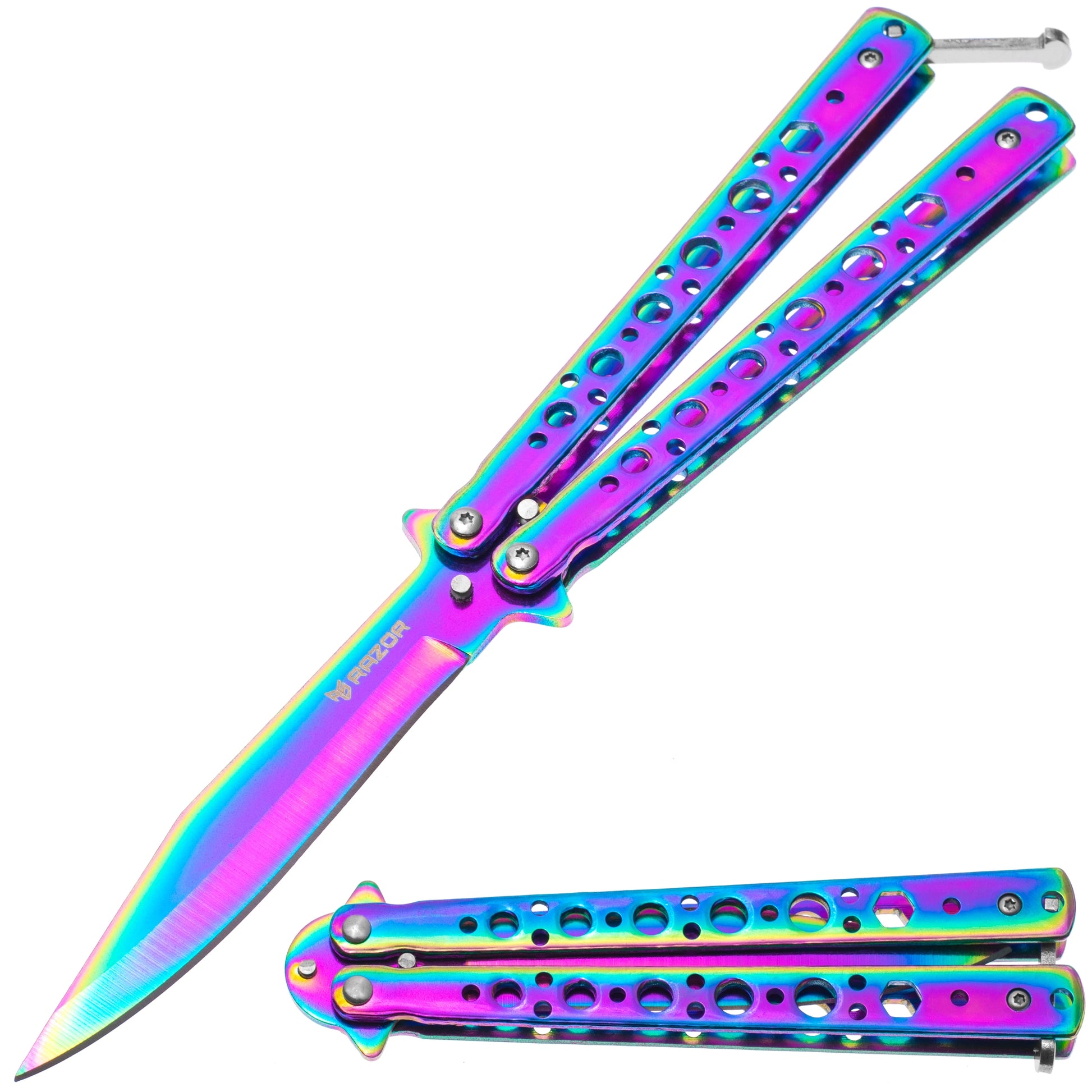 Navaja Mariposa Tornasol Razor CS:GO FIlo Colección 