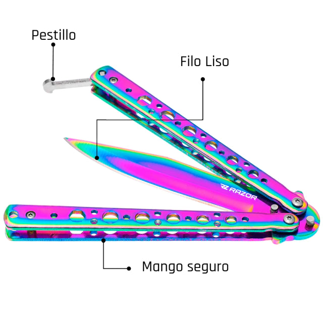 Piezas Partes del Mariposa Tornasol con Filo Calidad Premium